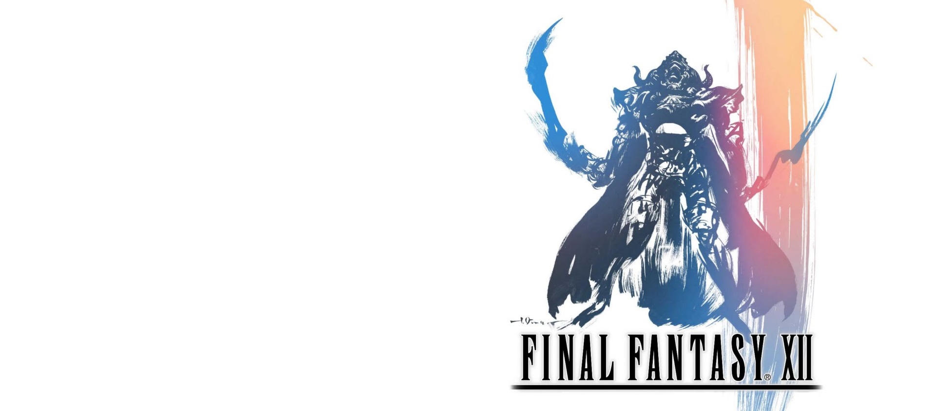 Bannière Logo Final Fantasy XII Zodiac PS4