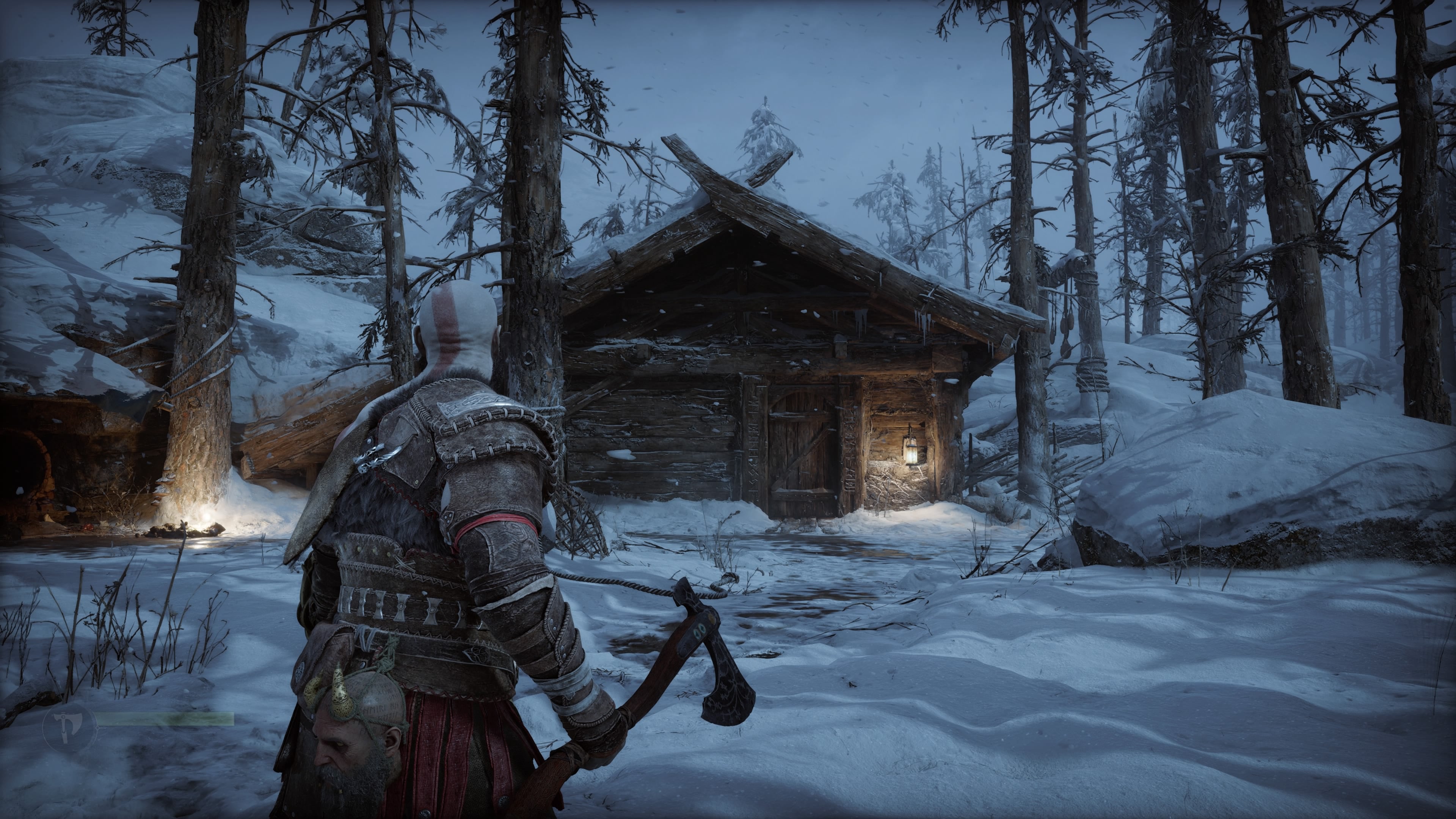 God of War: Ragnarök - Maison de Kratos et Atreus