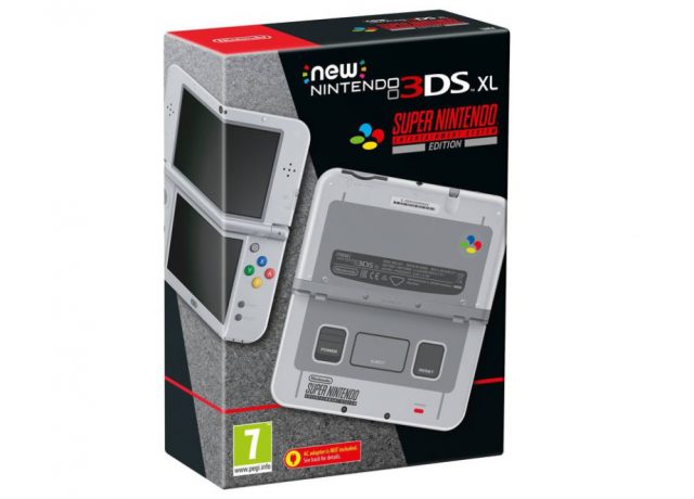Pack Boite New Nintendo 3DS XL Super Nintendo Edition COllector